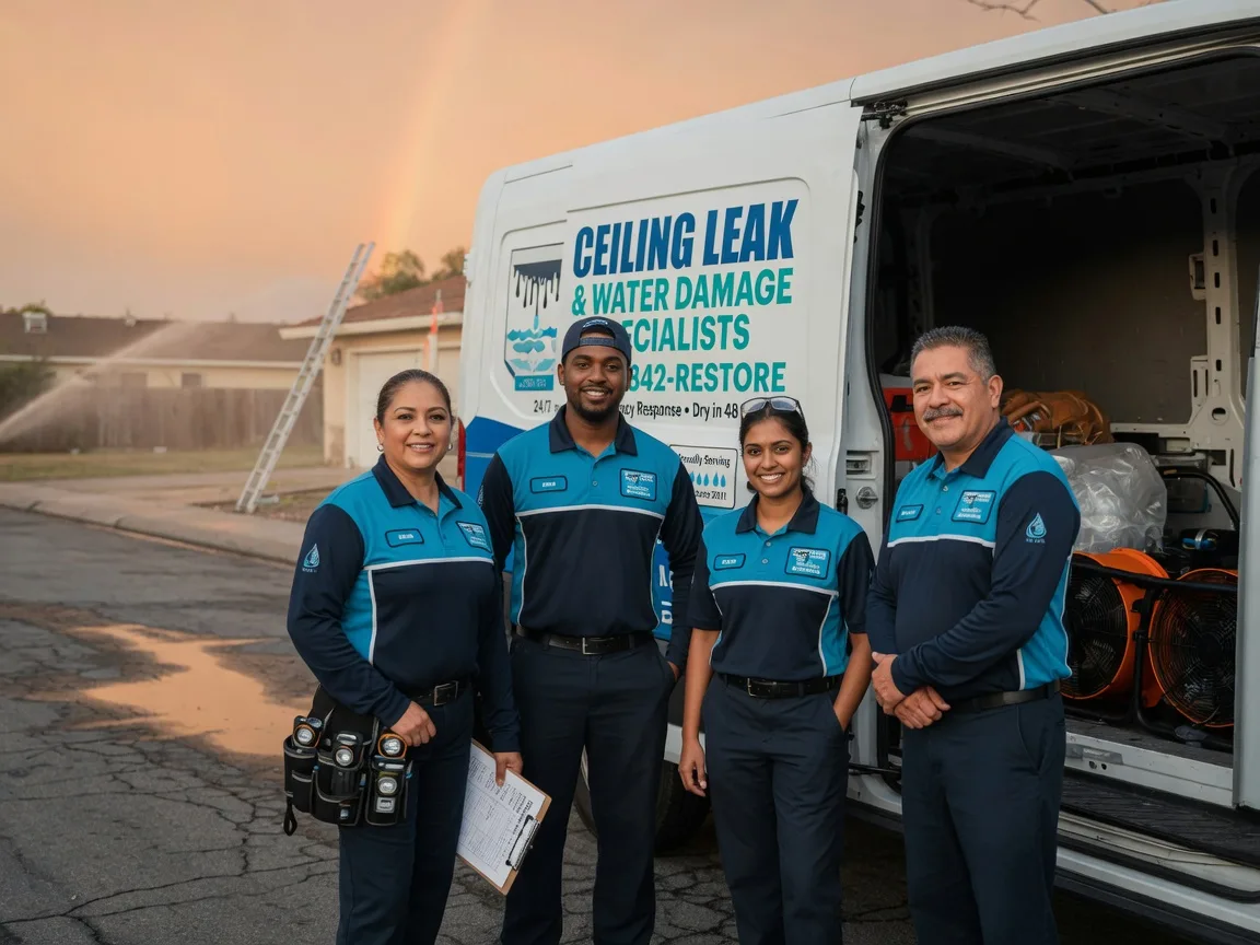 Ceiling Leak Cleanup company in Indianola, WA